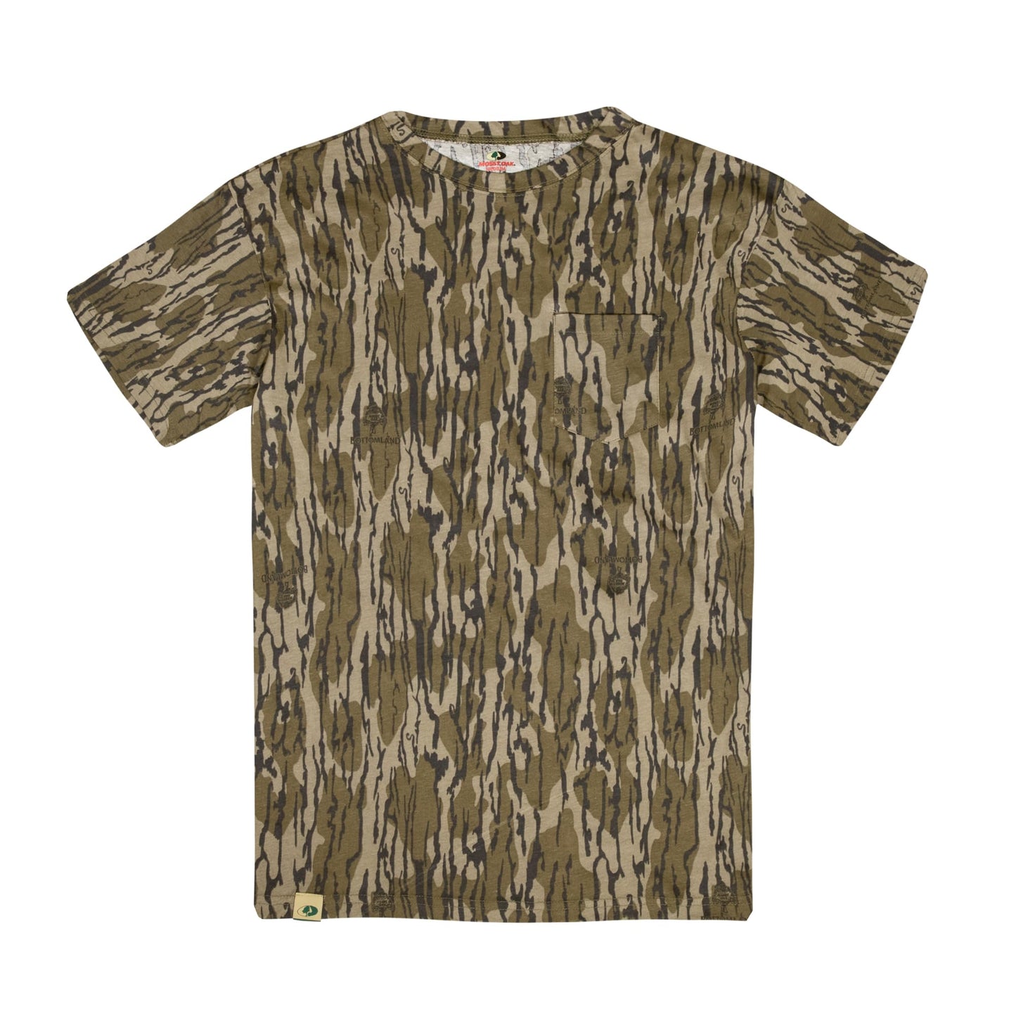 Mossy Oak Youth Hunting Clothes Boys Camo Shirt Short Sleeve Cotton