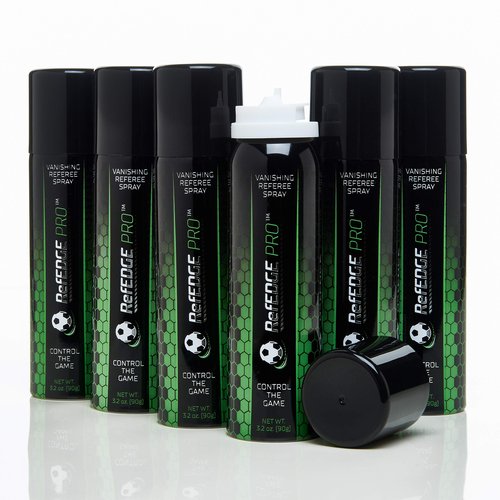6-Pack - RefEDGE PRO Vanishing Referee Spray 3.2 oz
