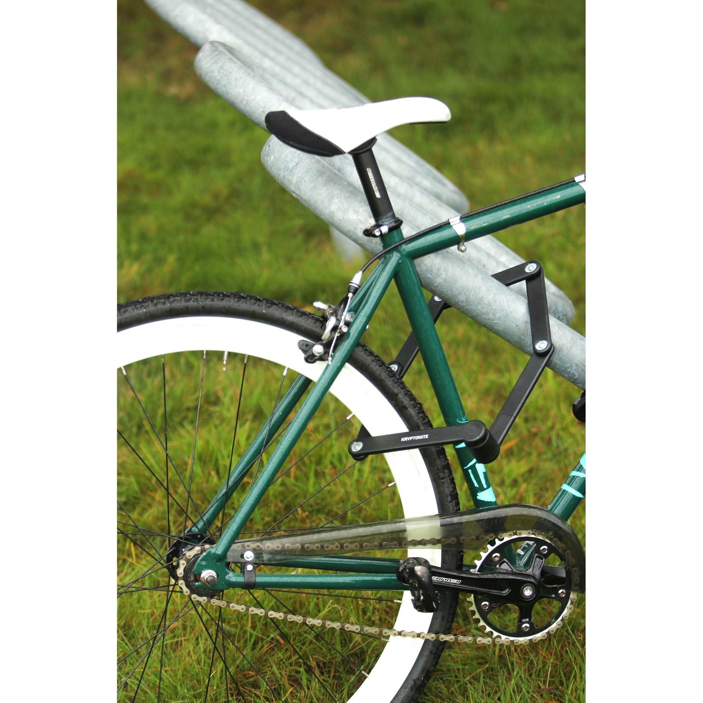 Kryptonite Folding Bike Lock, Compact Lightweight High Security Anti-Theft Foldable Bicycle Lock with 2 Keys and Mount for E-Bikes Scooter Road Mountain Bikes, 88.4cm (34.8 in)
