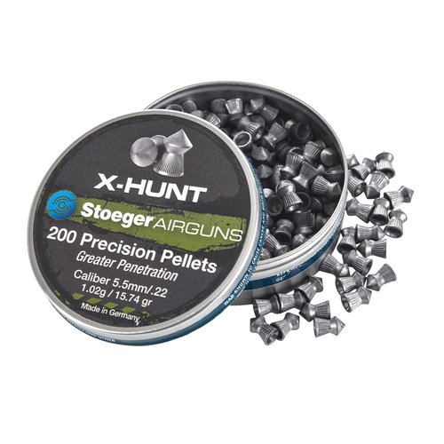 Stoeger X-Hunt Greater Penetration Pointed Tip Pellets, .22 Caliber, 200 Pack