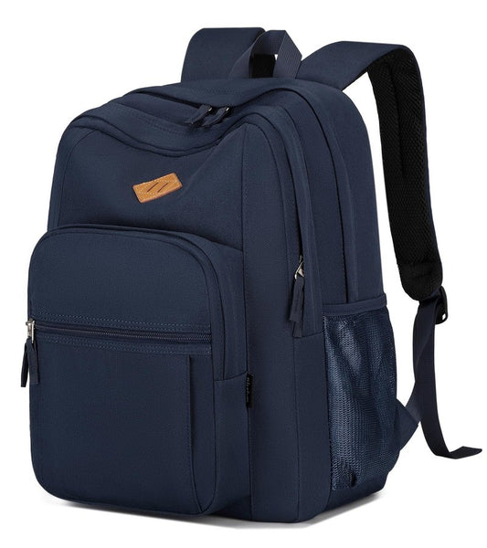 abshoo Classical Basic Womens Travel Backpack For College Men Water Resistant Bookbag (Navy)
