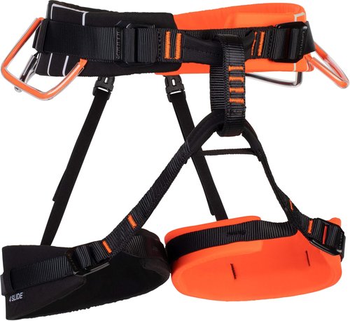 Mammut 4 Slide Climbing Harness - Vibrant Orange/Black X-Small - Medium