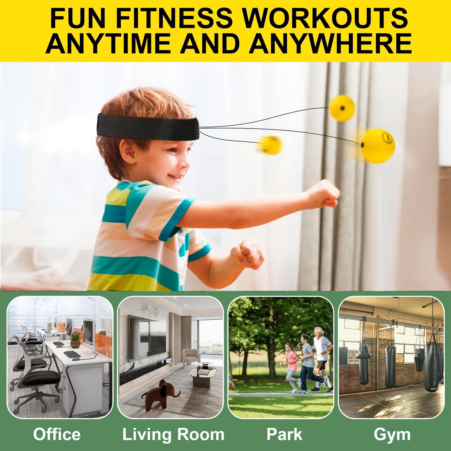 Fun Gift Ideas for Teens Boys - Unique Birthday Gifts for Kids, Novelty Stocking Stuffers Party Favors and Summer Activity Gifts for Children, Boxing Game for Hand-Eye and Foot Coordination Training