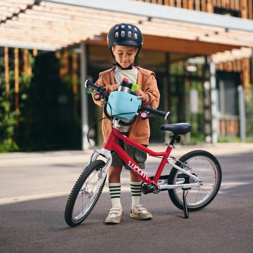 woom POP Kids' Bike Basket Original 2, 3 & 3 AUTOMAGIC Bicycles, Easy Snap-On Attachment, Weatherproof, BPA-Free Handlebar Storage Accessory for Outdoor Bicycle Adventures & Outdoor Play