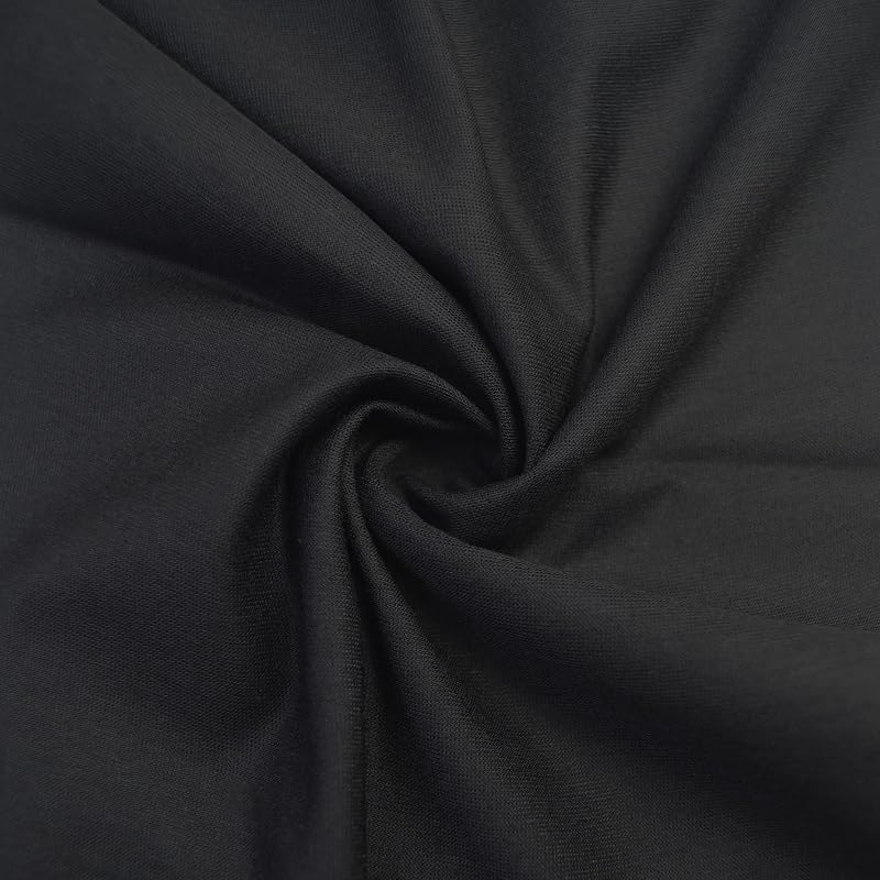 Neck Gaiter Face Mask Bandana for Dust Wind Sun Protection - Black (Variation: Black)