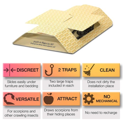 Harris Scorpion Glue Traps (2-Pack)