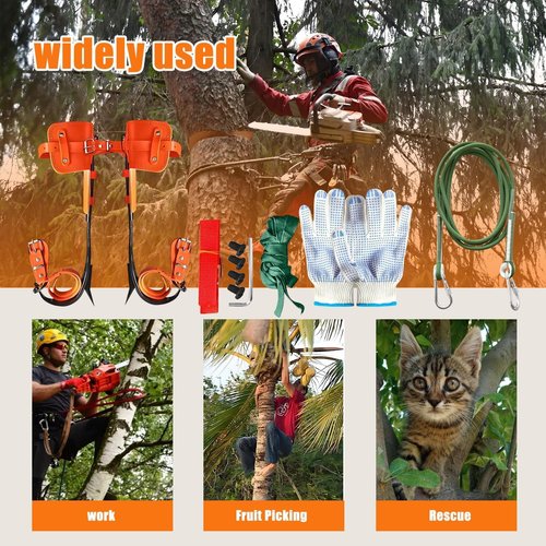 Tree Climbing Gear Kit for Arborists,Tree Climbing Gear - Ideal for Tree Work, Felling & Harvesting