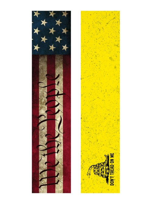 Arrow Wraps, Standard Diameter Arrow Wraps Patriotic Combo Packs-5,7 Inch (Don't Tread on Me/We The People (2 Pack), 7 Inch)