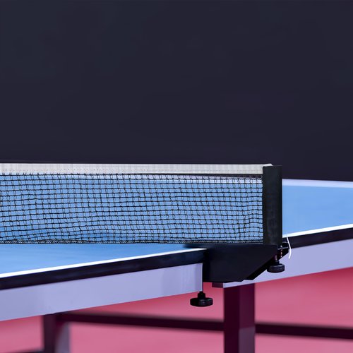 Runhike Ping Pong Net Compatible with Stiga, Durable Stable Table Tennis Net Compatible with Stiga, Stable for Intense Table Tennis Matches with Chian Tension,Navy,2PCS