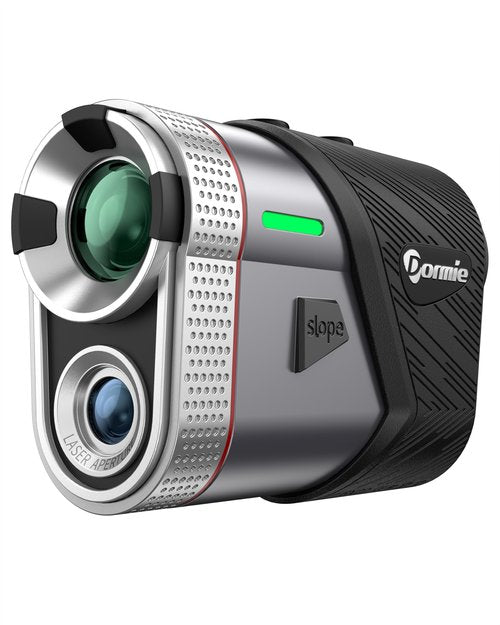 Dormie Golf Rangefinder with Slope,800 Yards Laser Range Finder Golfing,Aluminum Alloy Body,Flag Pole Locking Vibration,Slope Compensation,6X Magnification Rangefinder with Magnet,T100 Black