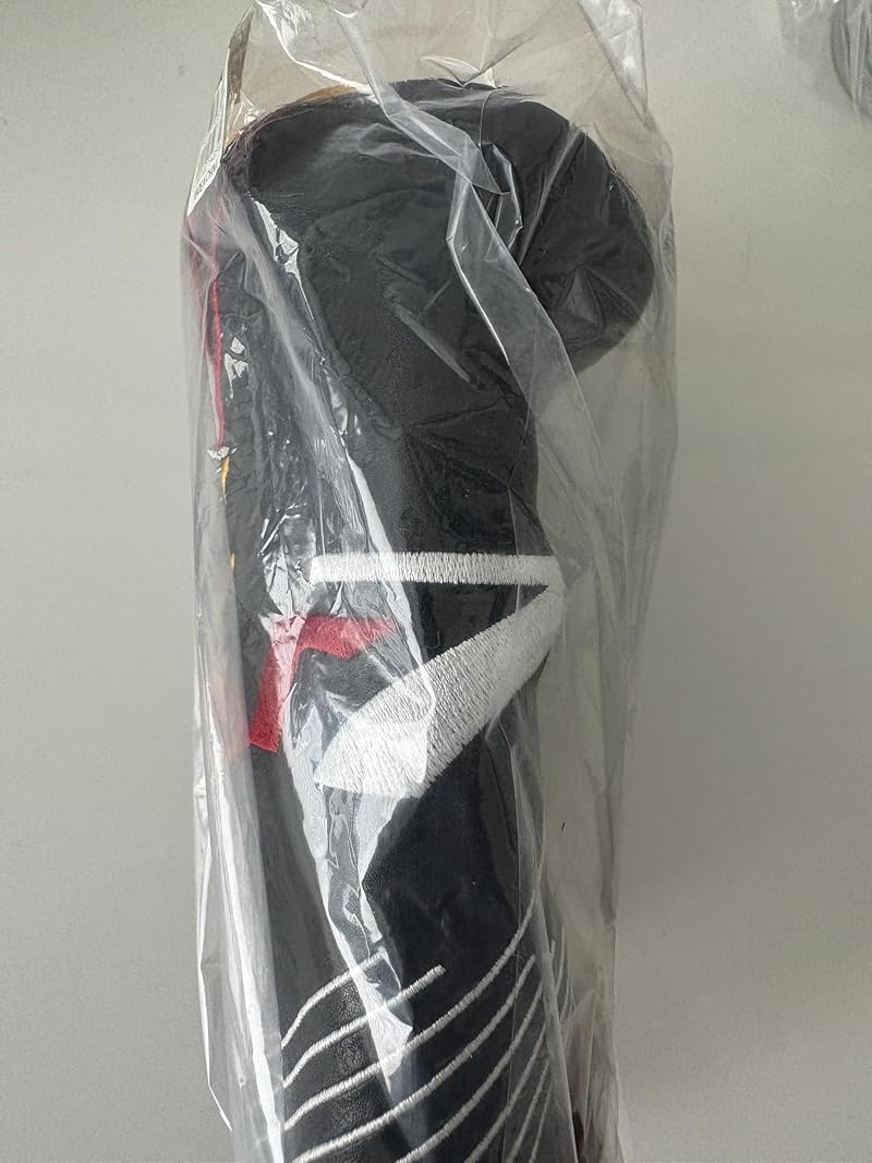 TaylorMade R7 Quad Mini Driver Headcover – Black with Red, Yellow Stripes
