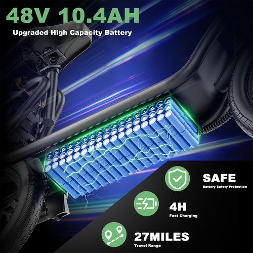 NAVIC T1XR Electric Scooter Adults,27Mile Range,Top Speed 22Mph,750W Peak Motor,14'' Pneumatic Tires,Electric Scooter for Adults,Foldable e Scooter with Back Basket