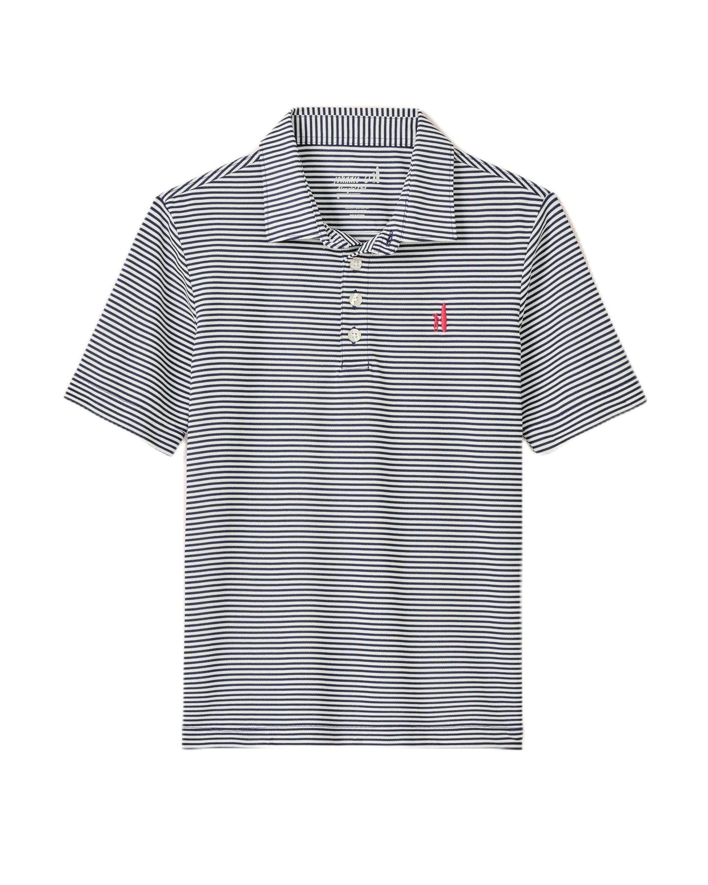 johnnie-O Performance Mesh Jr. Polo - Dru Navy / 12