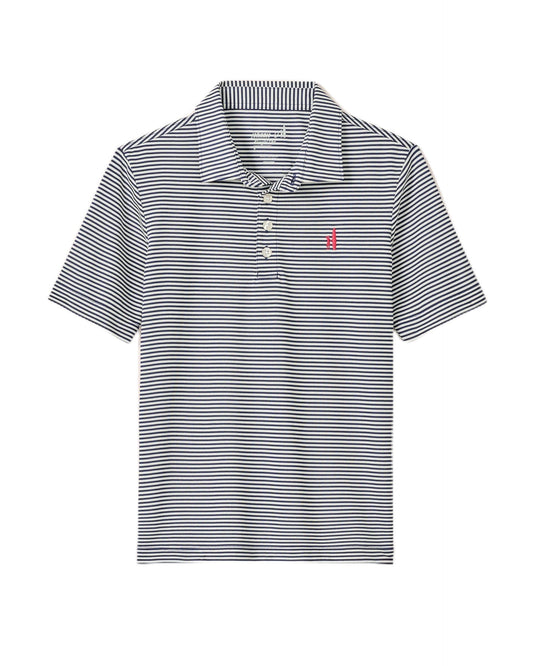 johnnie-O Performance Mesh Jr. Polo - Dru Navy / 12
