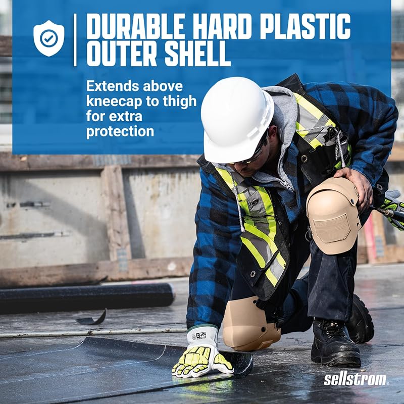 KneePro Knee Pads for Construction - Ultra Comfort Work Kneepads for Men & Women