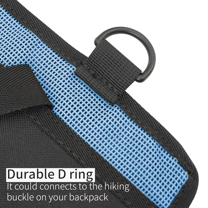 Medium Lure Bag 6 Pocket PVC Protective Cover - Durable Textilene Mesh Tackle Storage
