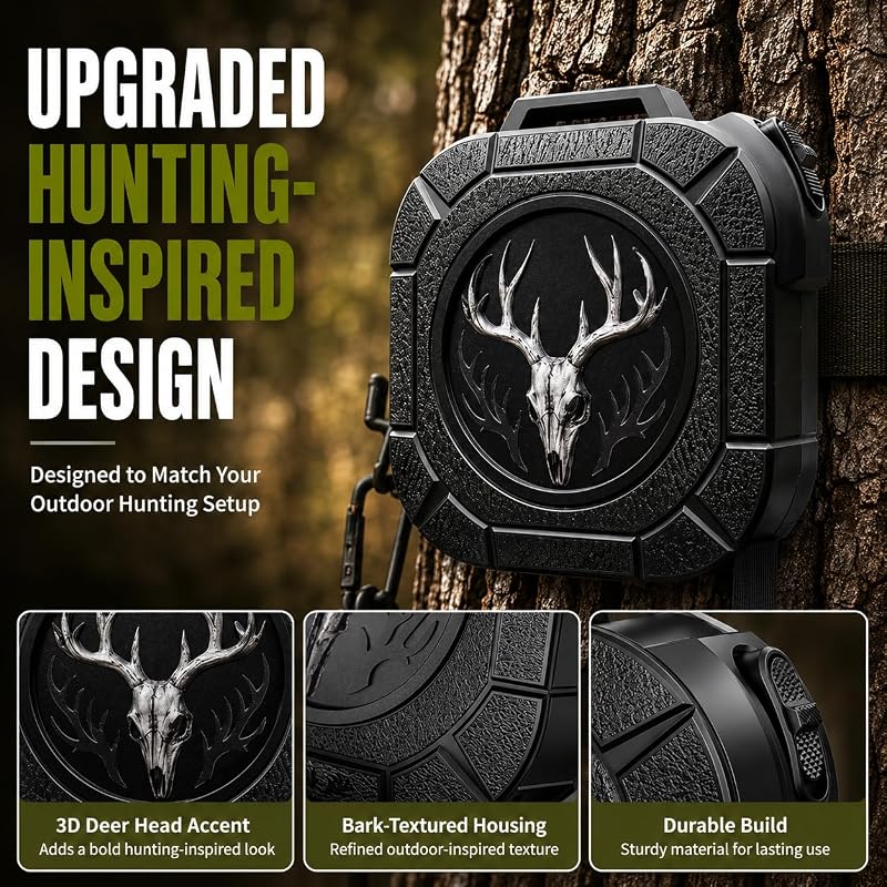 Retractable Bow Hoist for Hunting 30 ft - 0.6 in Wide Strap with Auto Retract