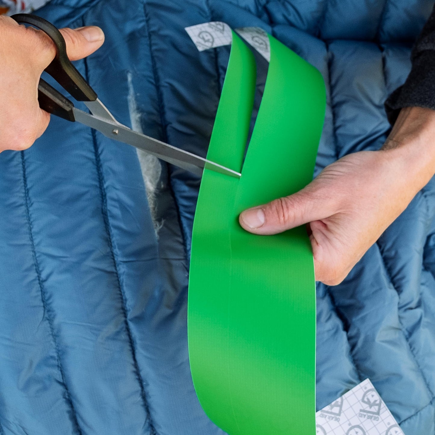 GEAR AID Tenacious Tape 3” x 20” Ripstop Fabric Gear Repair Tape, Fix Holes and Rips in Puffy Jackets, Rain Gear, Tents, Sleeping Bags and Outdoor Equipment, Sage, 2 Rolls