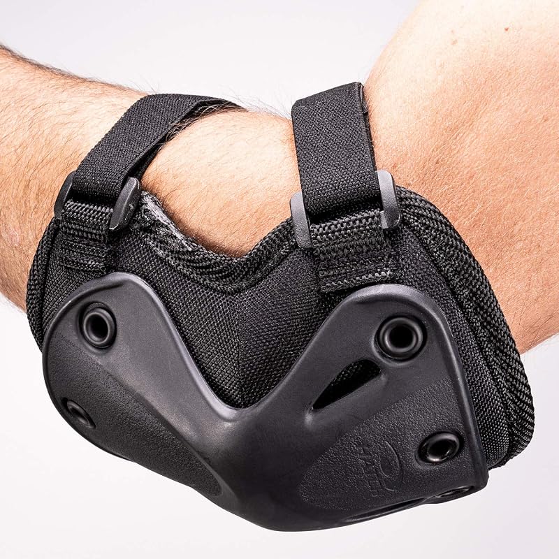 Elbow Pad - Tactical Military XTAK TPU Shell, Cordura Build, One Size — Variation: Elbow Pad