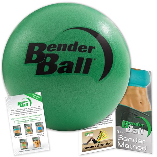 The Original 9 inch Pilates Ball - Exercise Ball for Abs, Core & Back - Workout Ball for Home Gym and Fitness Routines - Easy to Carry in Gym Bag or Luggage