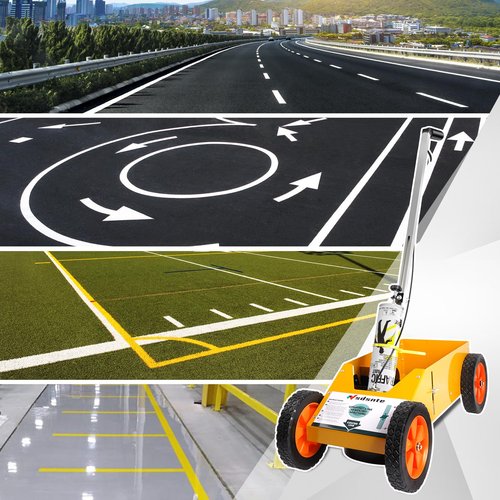 SDSNTE 2 in 1 Detachable Parking Lot Striping Machine and Marking Paint Wand for Fast and Accurate Marking, Lightweight Trigger and Precision Control, Pack of 1