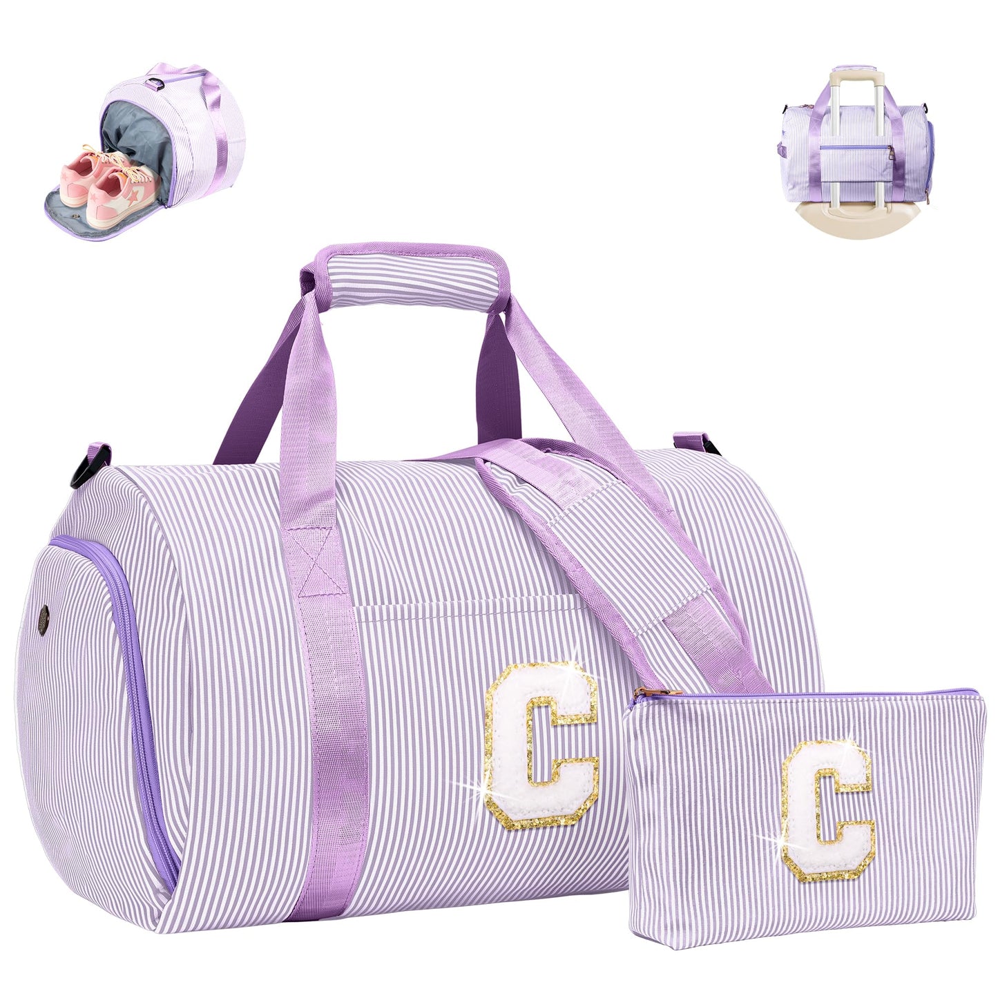 Vogewood Gift for 4 Year Old Girl, Girls Travel Duffle Bag, Kids Duffle Bag