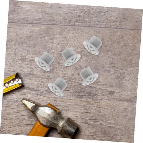 Cabilock 5pcs Slide Fixing Screw Caps Weather Resistant Plastic Replacement Covers for Play Equipment Secure Fit for Compatibility Loosening Design Safety