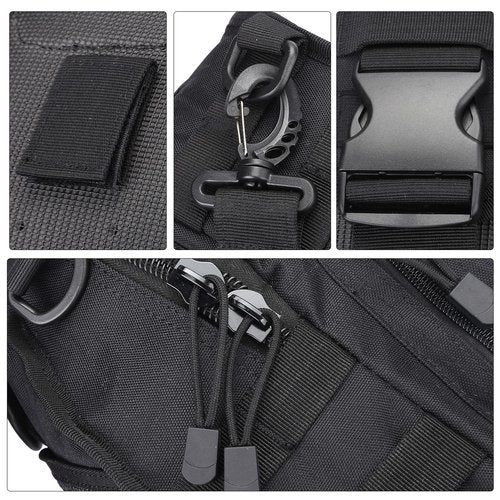 G4Free Outdoor Tactical Bag Backpack, Military Sport Bag Pack Sling Shoulder Backpack Tactical Pack for Every Day Carry