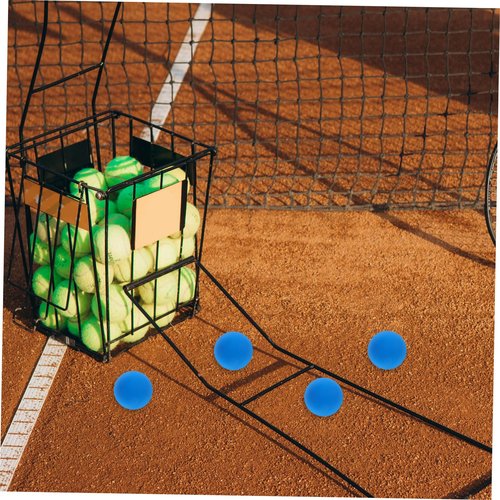 WHAMVOX 4 Pack High Elastic Squash Training Balls Rubber Squash Racket Balls for Kids Adults Bouncy