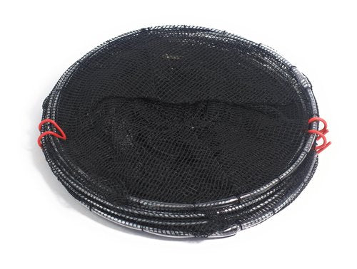 KRAKEN SUPPLY CO 2 Pack Fishing Bait Trap Crawfish Trap Minnow Trap 24in Large Folding Collapsible Heavy Duty Crawdads Bait Fish Traps Cast Net Shrimp Lobster (2 Traps)