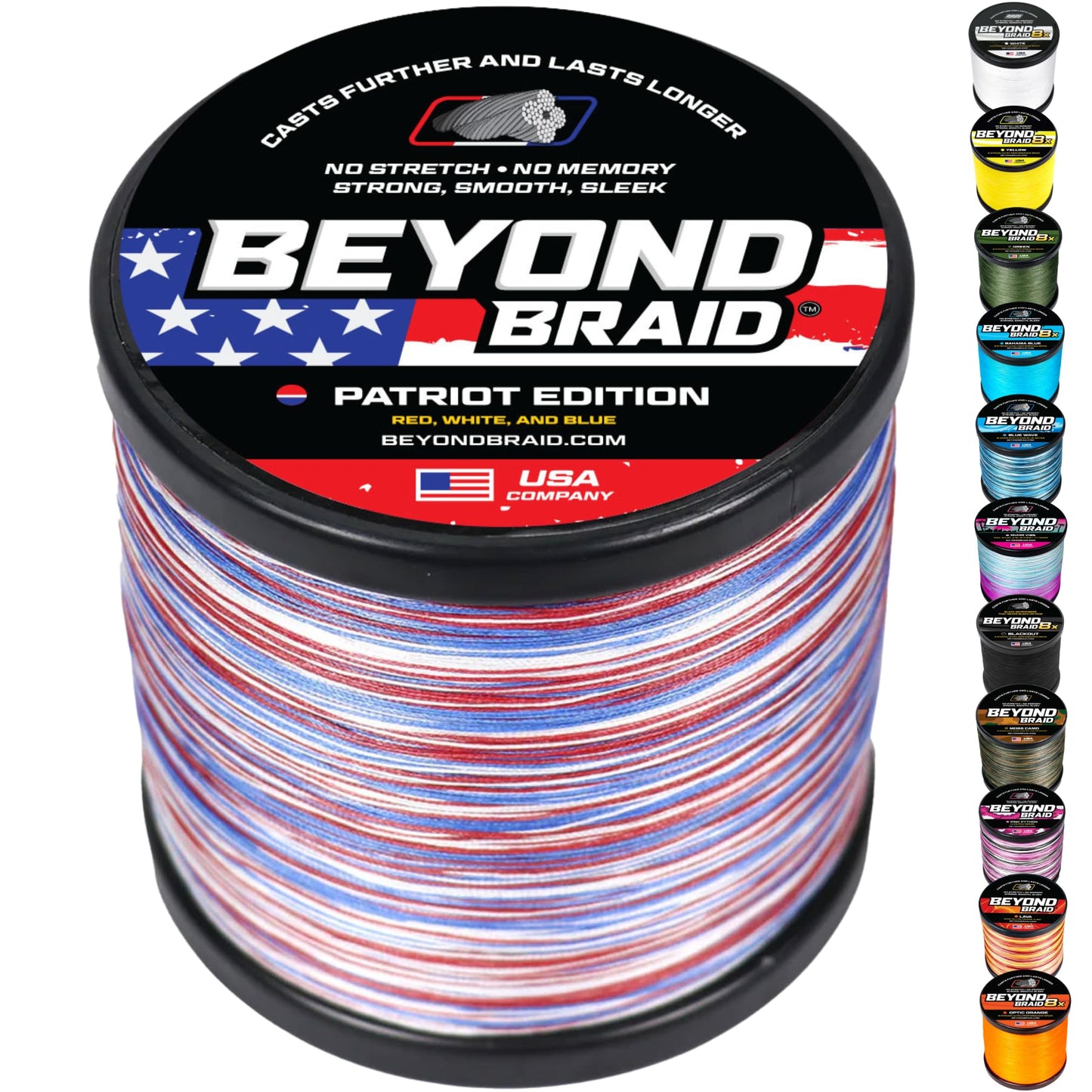 Beyond Braid Patriot 500 Yards 80lb