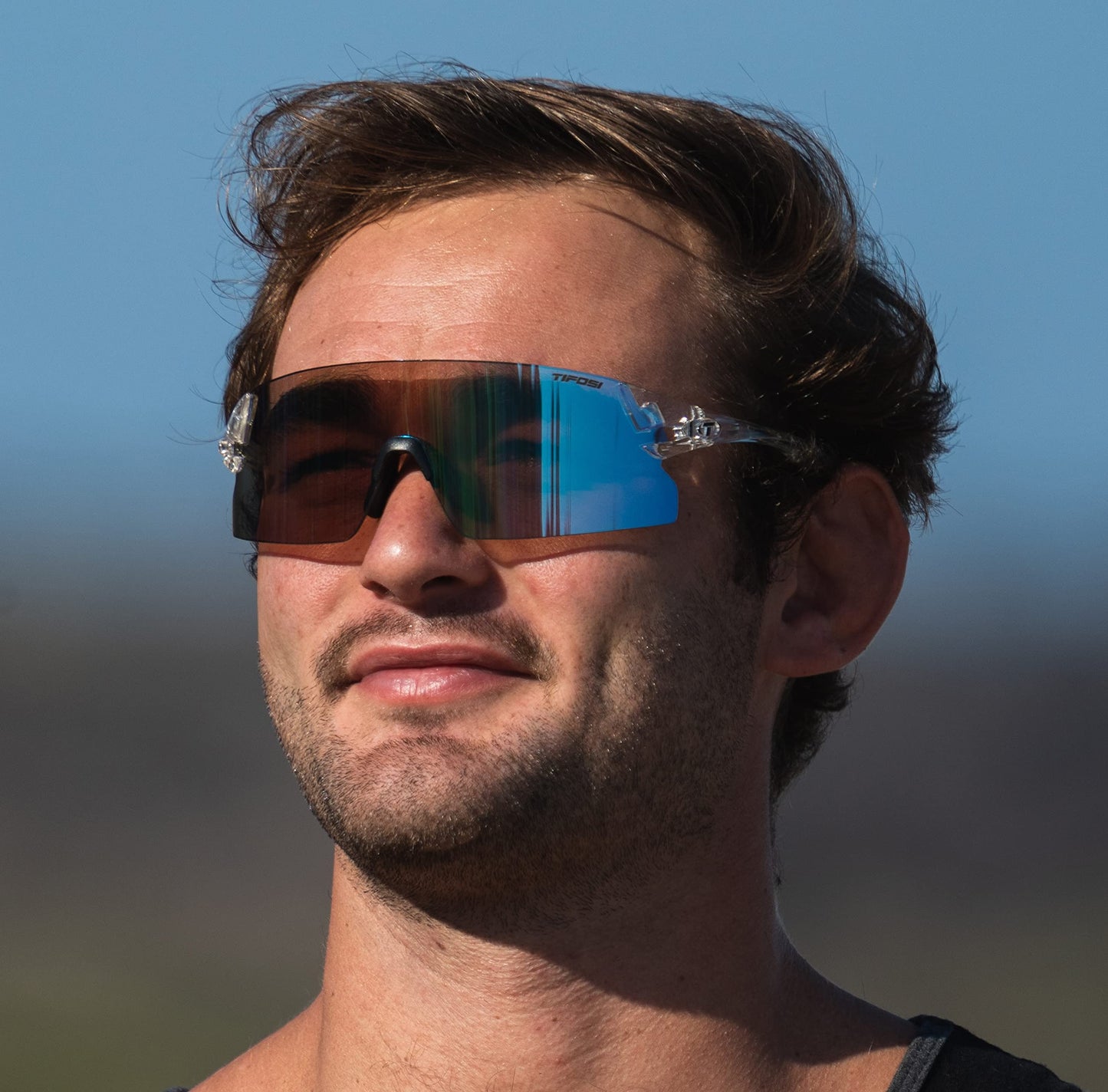 Tifosi Rail XC Shield Sunglasses (Crystal Clear)
