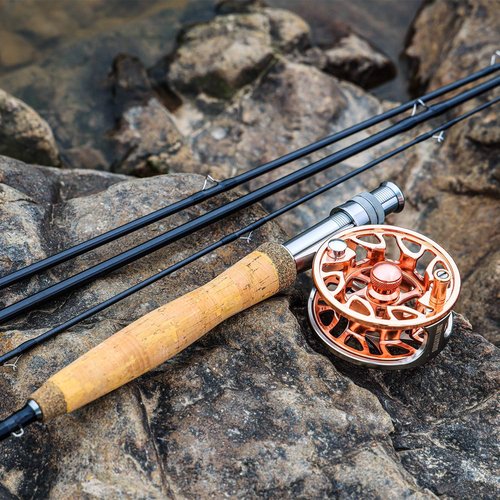 Sougayilang Fly Fishing Rod and Reel Combo, 5/6 Weight, Lightweight Portable, Starter Package