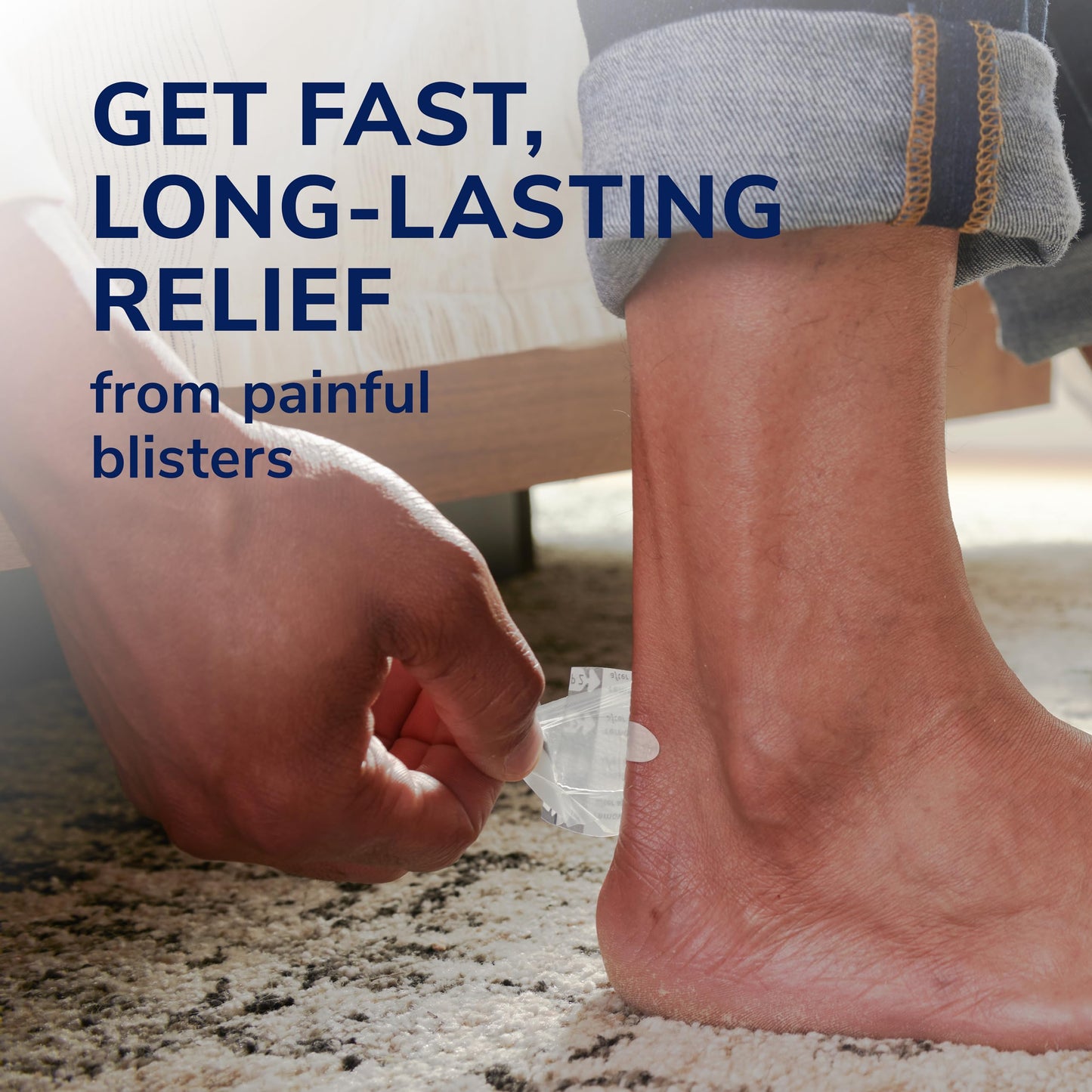 Dr. Scholl’s Blister Pain Relief Complete Kit, 8 ct - The Only Blister Treatment with an Active Pain Reliever, Seal & Heal Bandages with Hydrogel Technology, Blister Pads, 4% Lidocaine to Numb Pain