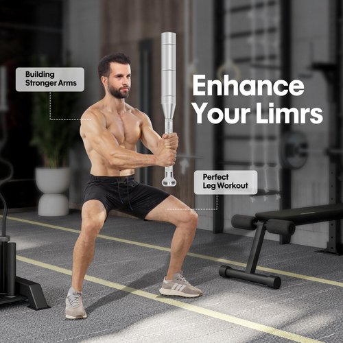 Adjustable Indian Club Exercise Set Workout Steel Club ,Strength Training Heavy Duty Gym Fitness Equipment,Weight Adjustable: 6.6/8.8/11.1/13.2/15.4/17.6/19.8/22 LB