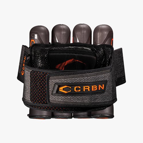 CRBN Paintball SC Harness 4 Pack Black [ Tight Fitting ] [ Small/Medium ]
