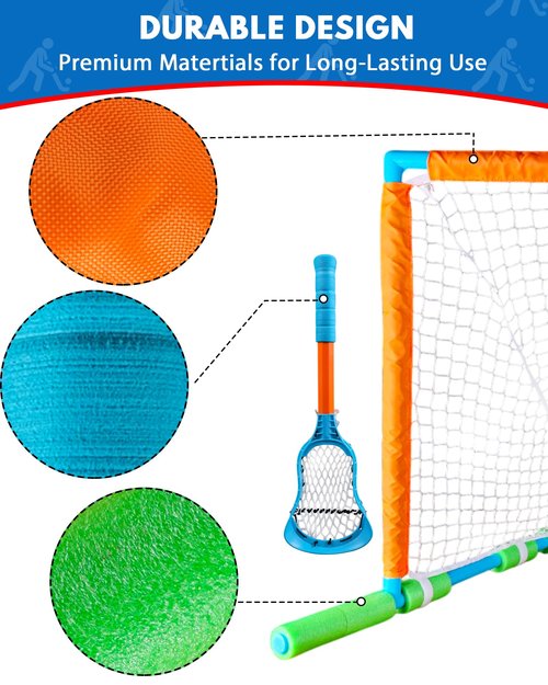 Floating Pool Toys 2-in-1 Lacrosse & Hockey Game Set ??Swimming Pool Games for Adults and Family ??Fun Summer Water Sports Toy