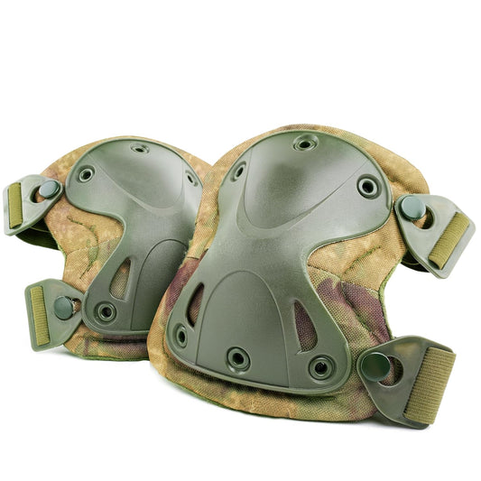 1 Pair Hunting Knee Pads, Saddle Hunting Knee Protection Guard Pads with Adjustable Strap and EVA Foam Padding Outdoor Hunting Accessories