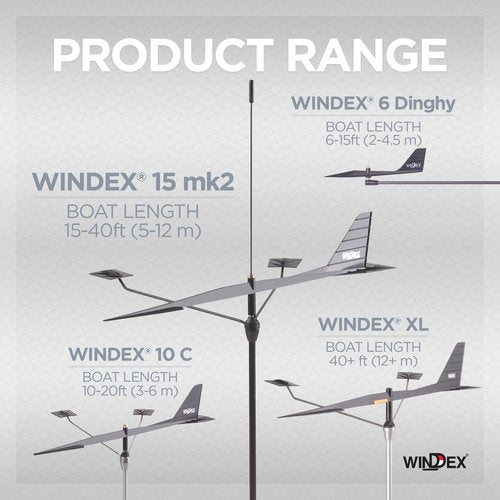 Windex 6 Dinghy - Wind Direction Indicator for Sailing, Sailboat Wind Indicator, Boat Accessories, for Dinghy?™s and Smaller Multihull Boats