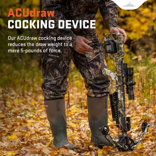 Wicked Ridge by TenPoint Invader M1, Peak XT - 390 FPS - Narrower, Shorter & Lighter Than Ever - Includes ACUdraw, Pro-View 400 Scope, Quiver & Three Match 400 Arrows