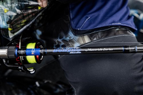 Dobyns Rods Maverick Spinning / 7'0" / 1 PC / 6-12 LB Line Weight/ 1/8-1/2 Lure Weight/Medium Light Fast Action/EVA-Split HDL