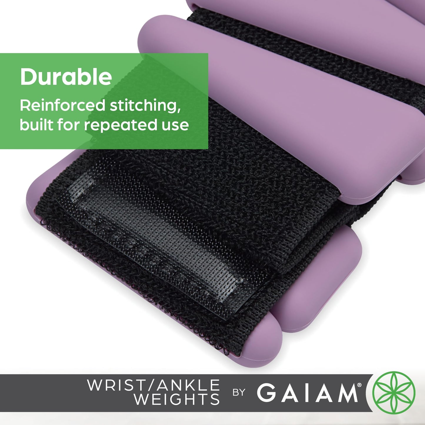 Gaiam Wearable Bracelet to Strengthen, Tone & Sculpt, Adjustable Ankle Weights for Women & Men for Yoga