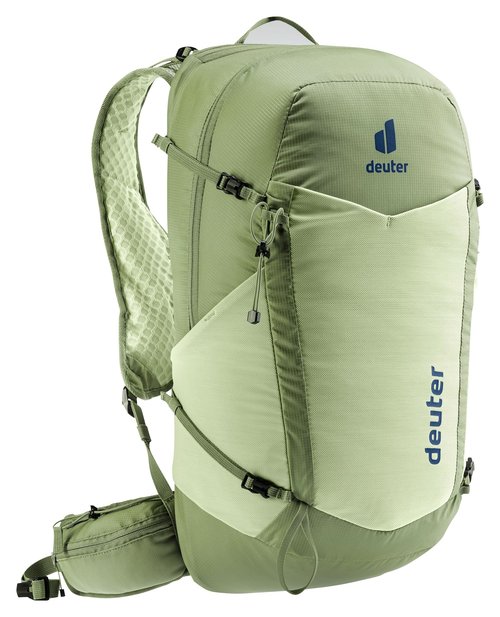 Deuter Unisex Speed Lite Pro 25L Hydro, Mountain Hiking Backpack with 2L Hydration Bladder, 25 Liters - Mineral-Grove