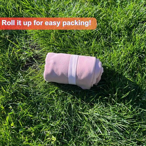 Beach Towel Blanket Changing Robe Surf Poncho for Surfing Swimming Pool Outdoor Camping, Microfiber Quick Dry Towel (Pink, Adult)