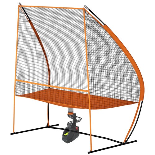 MR 7'x6' Freestanding Multi-Sport Training Return Net - Compatible with Tennis, Pickleball, Softball, Baseball & Toss Machine