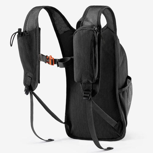 Uselike 10L Small Hiking Backpack Travel Daypack Lightweight Packable Back Pack for Women Men(Black)