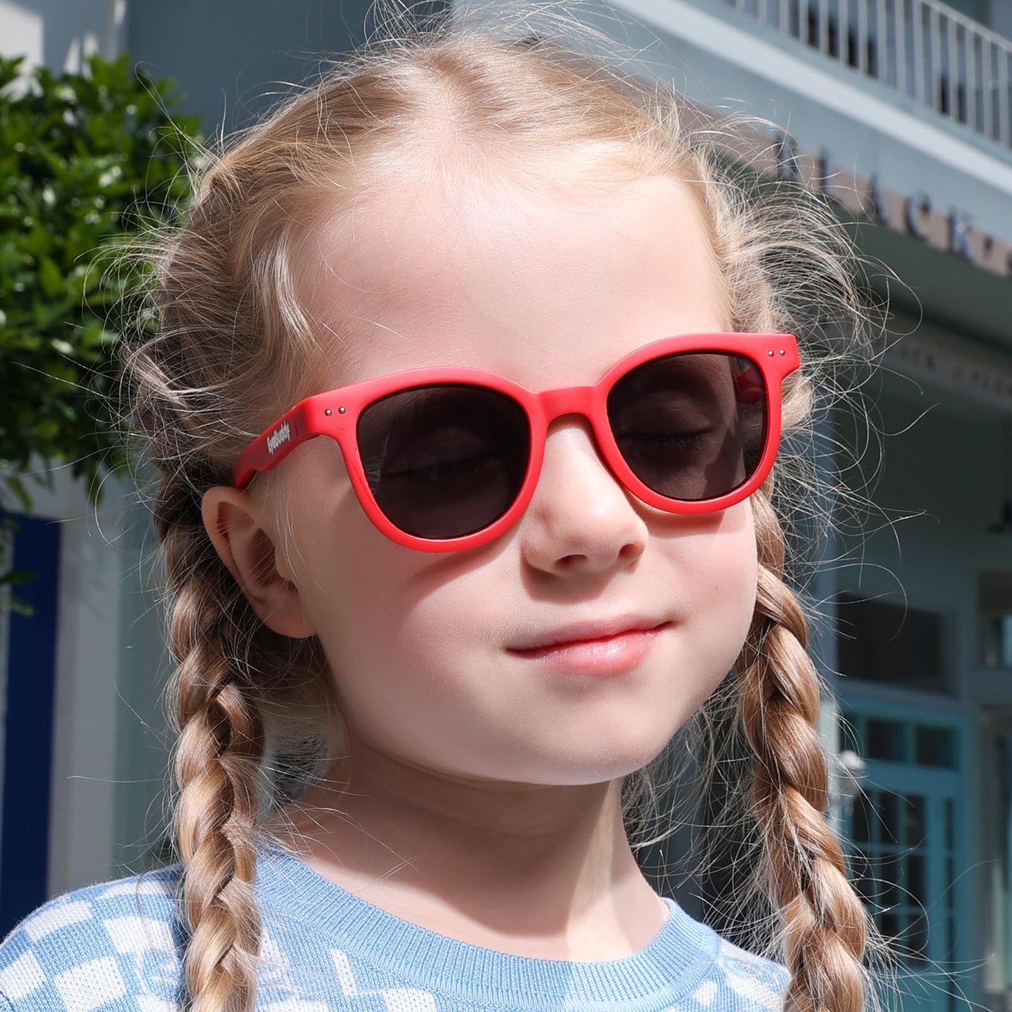 EYEBUDDY Kids Toddler Sunglasses Age 2-4/3-5 Boys Girls Polarized UV Protection Sun Glasses for Age 2-8