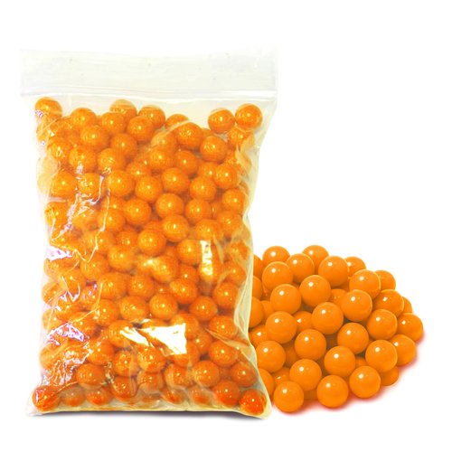 3Skull .43 Caliber Paintballs for Umarex T4E Paintball Pistols .43 Cal Ammo, Orange - 250 Count