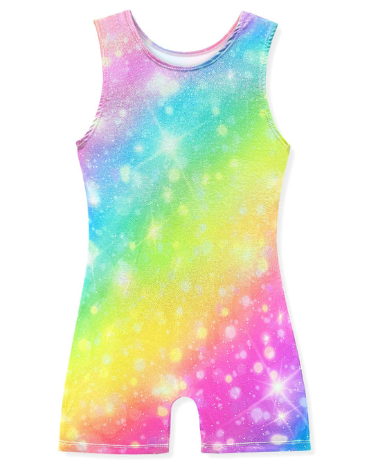 Gymnastics Leotards for Girls Toddler Biketard Unitard Tumbling Outfits