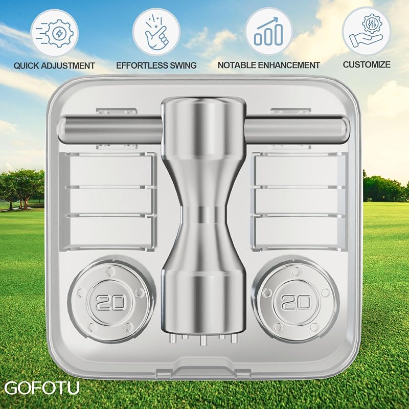 Golf Weights Set 2pcs 5g-45g for Titleist Scotty Cameron Newport putters w/ Wrench